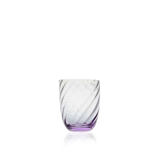 klimchi-marika-gobelet-lilas-250ml-verre-cristal-violet image 1