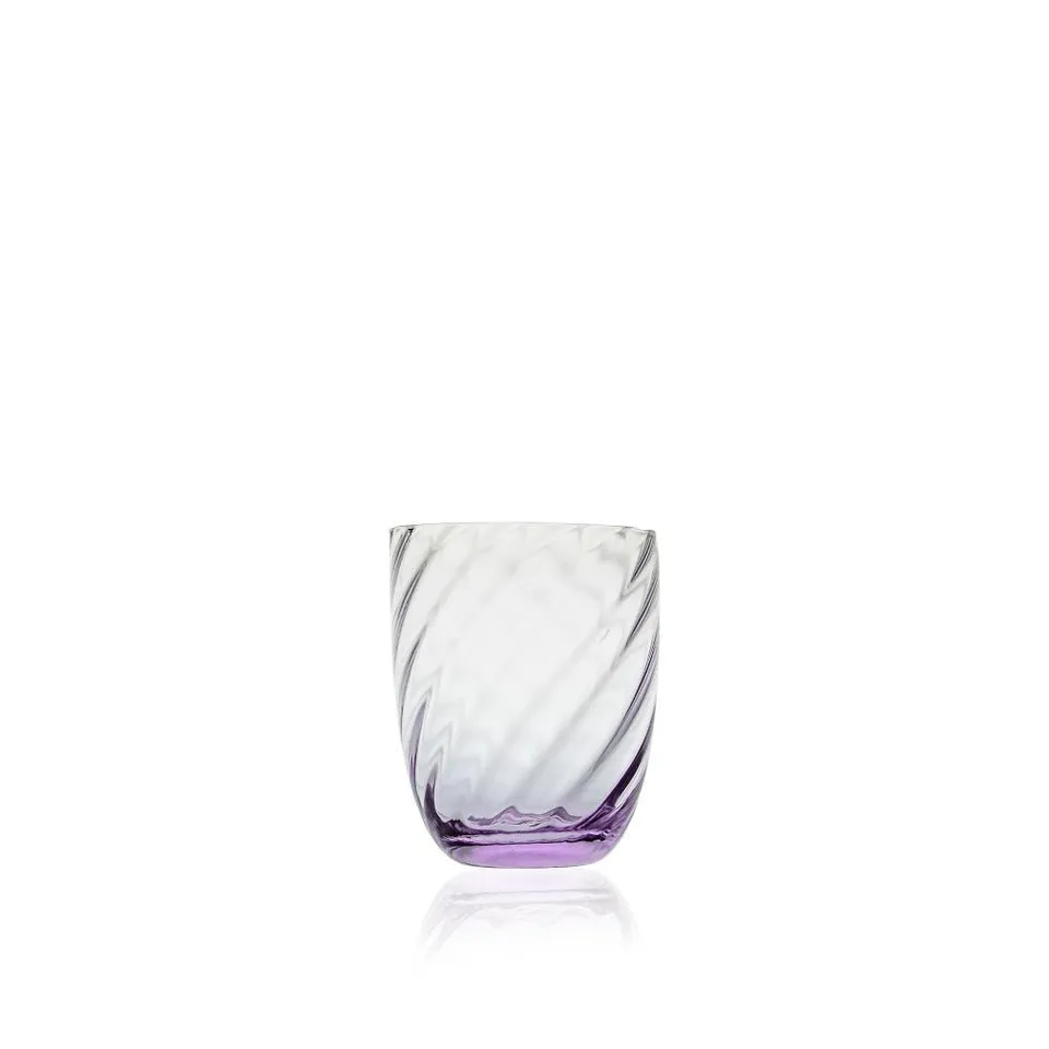 klimchi-marika-gobelet-lilas-250ml-verre-cristal-violet image 1