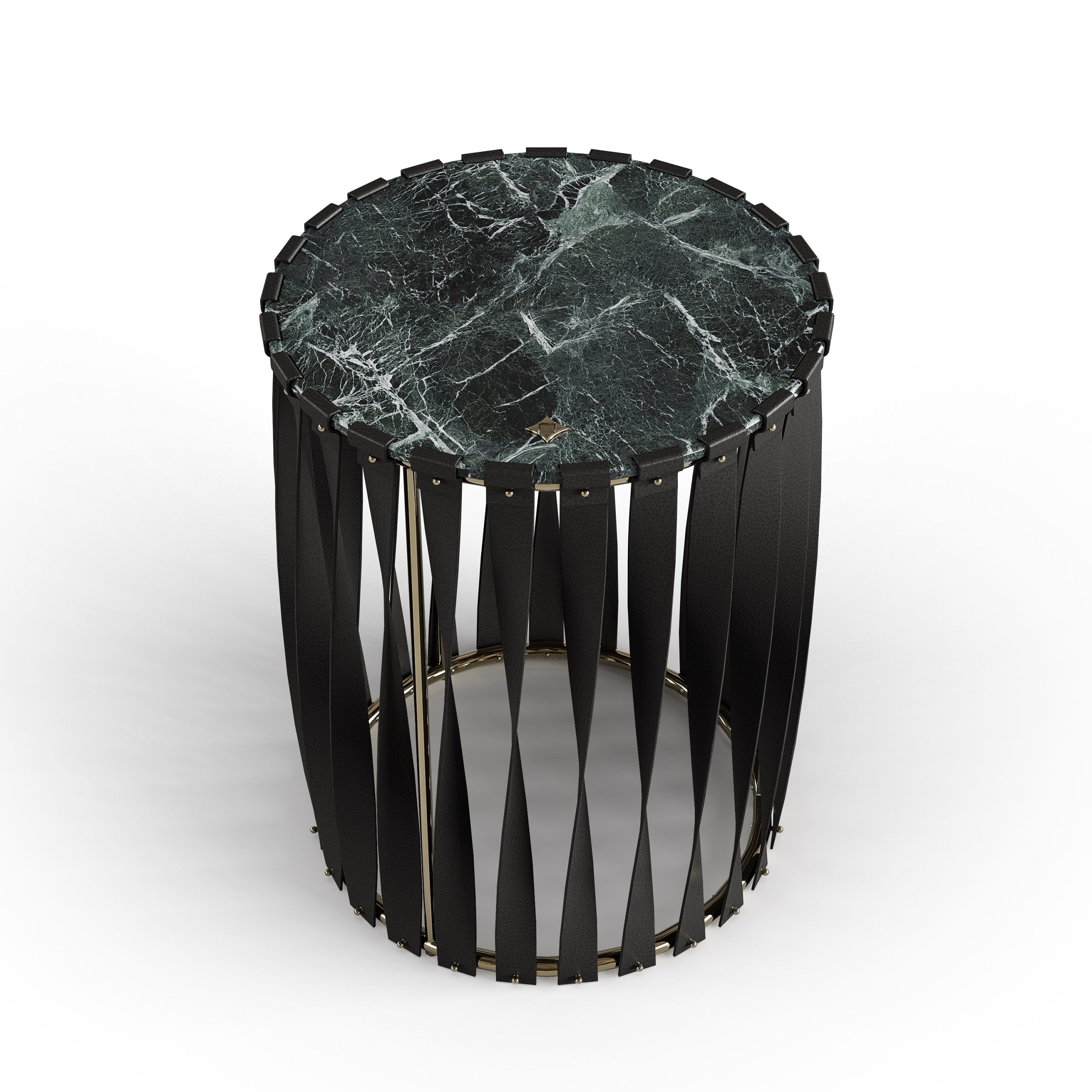 bablanc-bonzo-table-d-appoint-cuir-marbre image 2