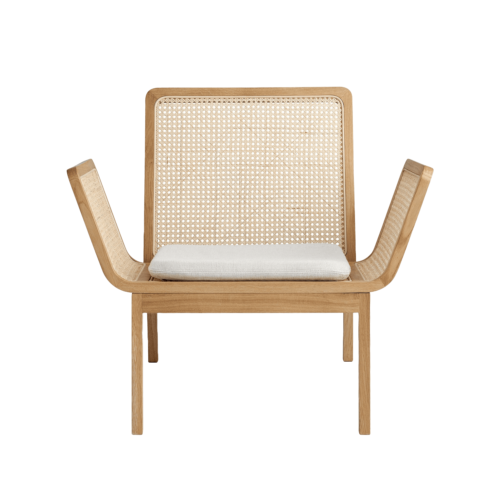 norr11-le-roi-fauteuil-lounge-fr-ne-rotin-coussins-camel image 2