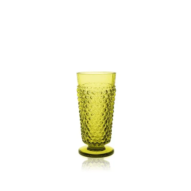 klimchi-hobnail-gobelets-bonsai-green-lot-2-verres-300-ml image 1