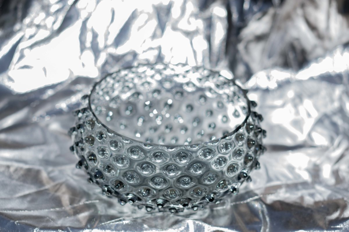 klimchi-hobnail-saladier-grey-smoke-gris-fum-cristal image 2