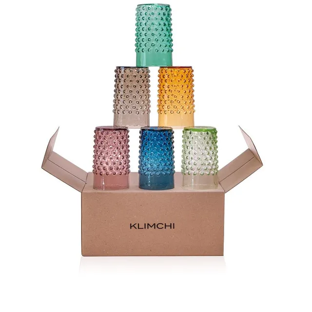 klimchi-mystery-boxes-coffret-6-verres-hobnail-surprise image 1