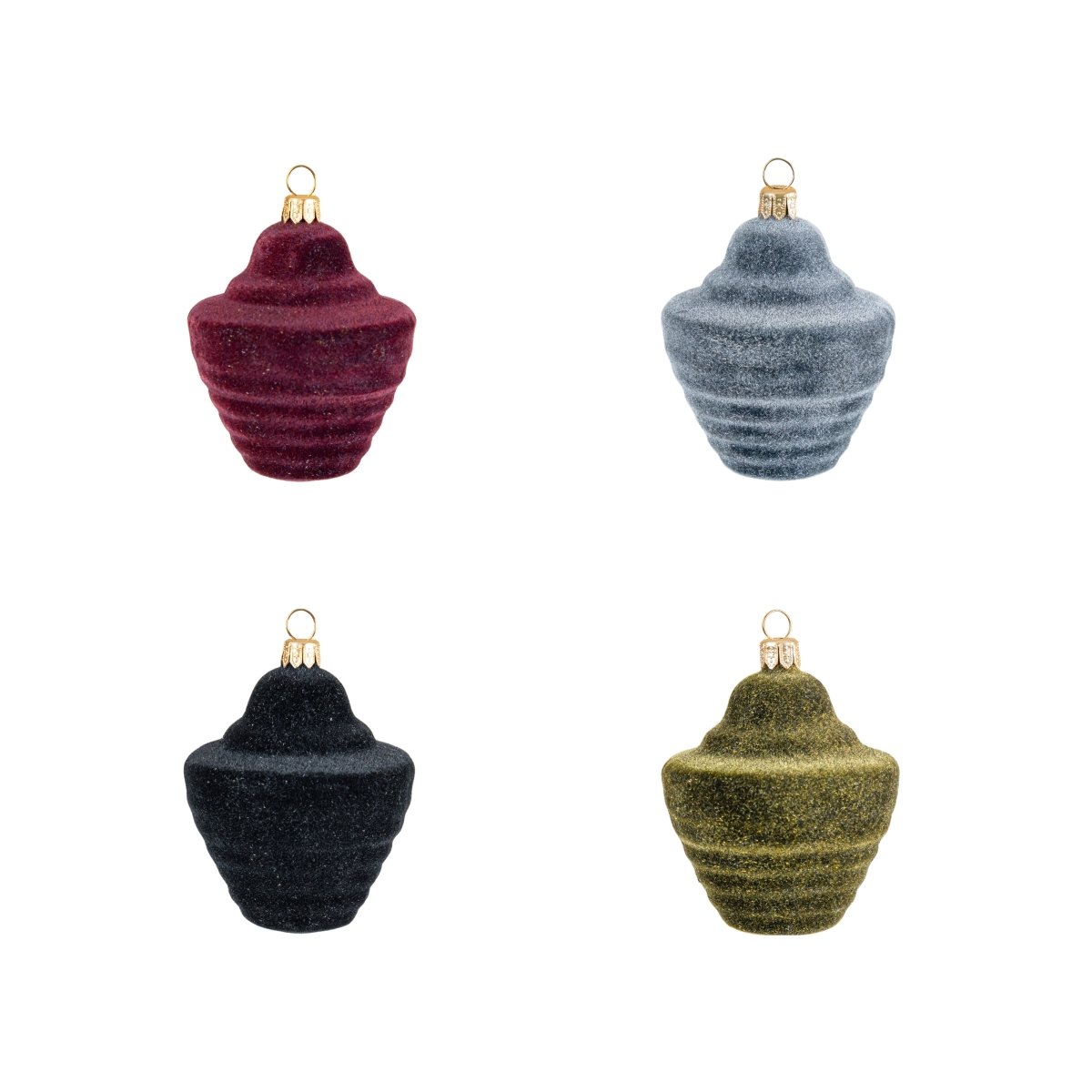 klimchi-ornaments-boules-no-l-moss-diamond-4-couleurs image 1