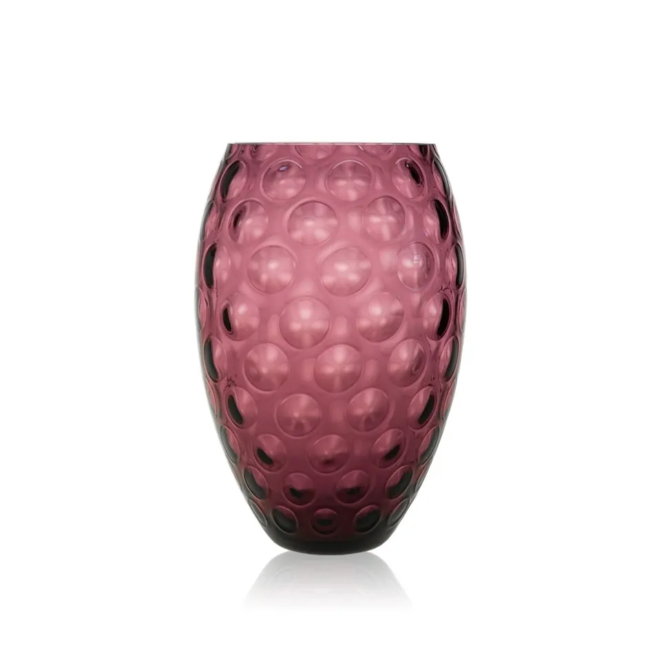 klimchi-kugel-violet-vase-ovale-en-verre image 1