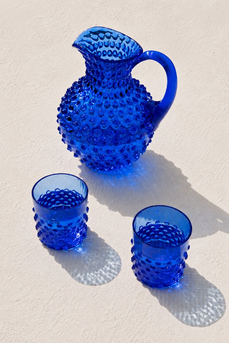 klimchi-hobnail-verre-whisky-bleu-lectrique-l-unit image 6