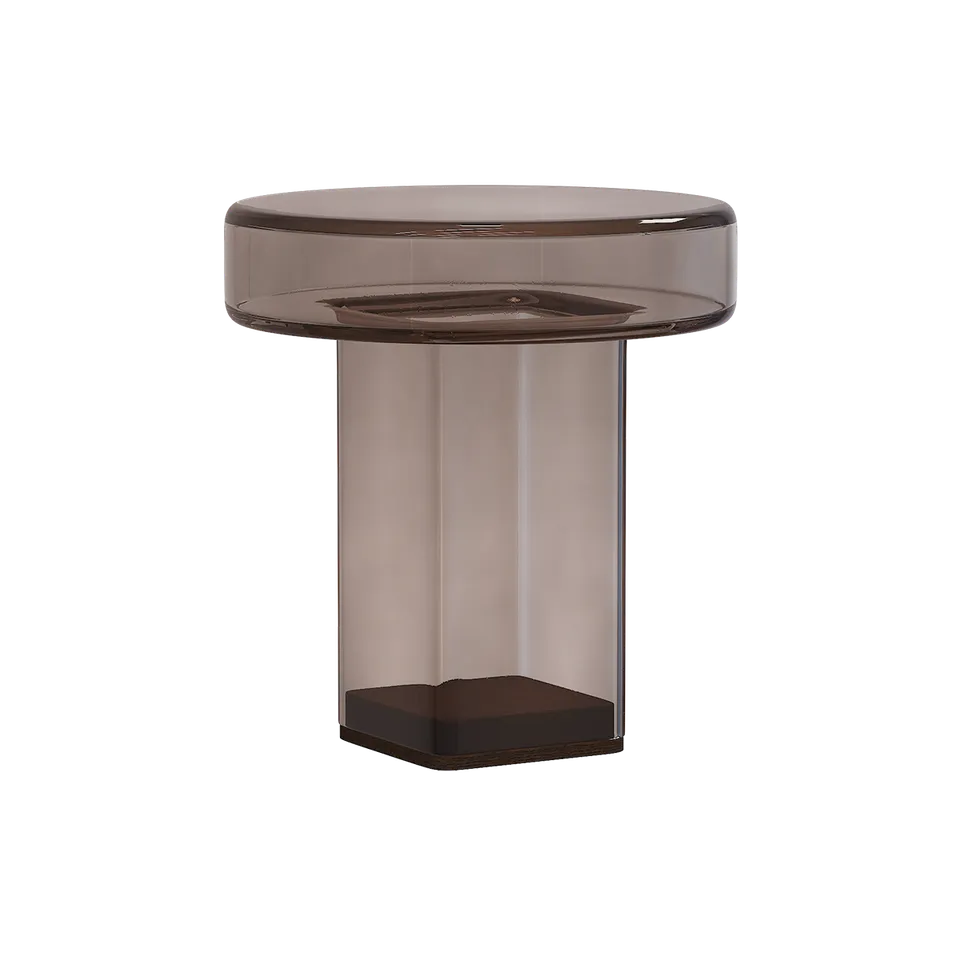 norr-11-naked-table-d-appoint-verre-fum-souffl image 1