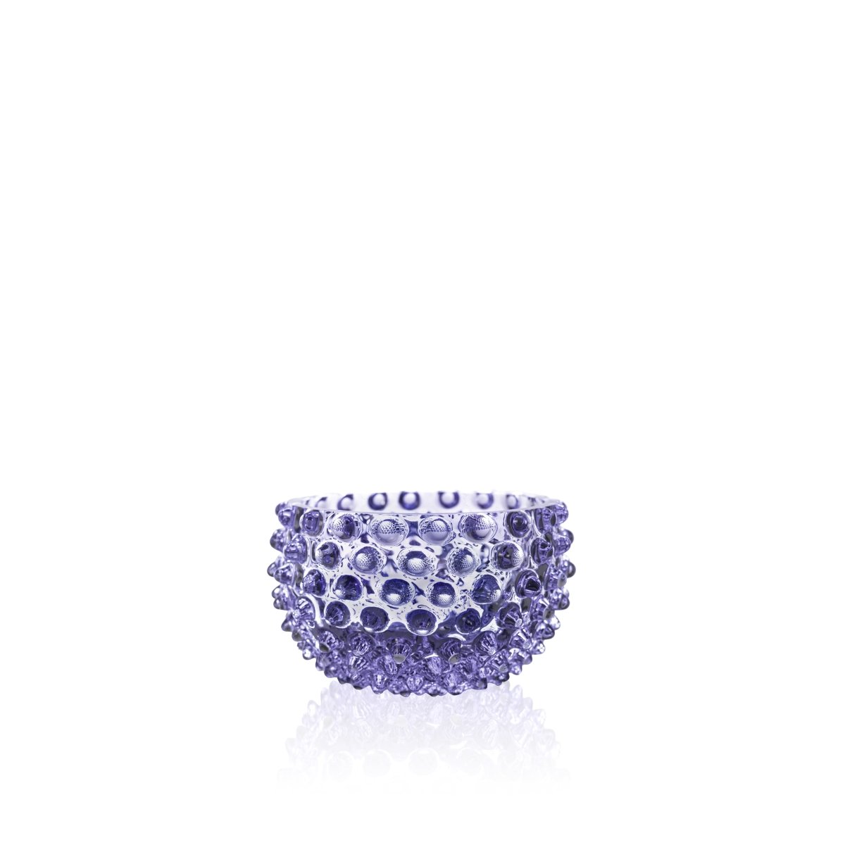 klimchi-hobnail-petit-bol-lavande-en-verre-l-unit image 1