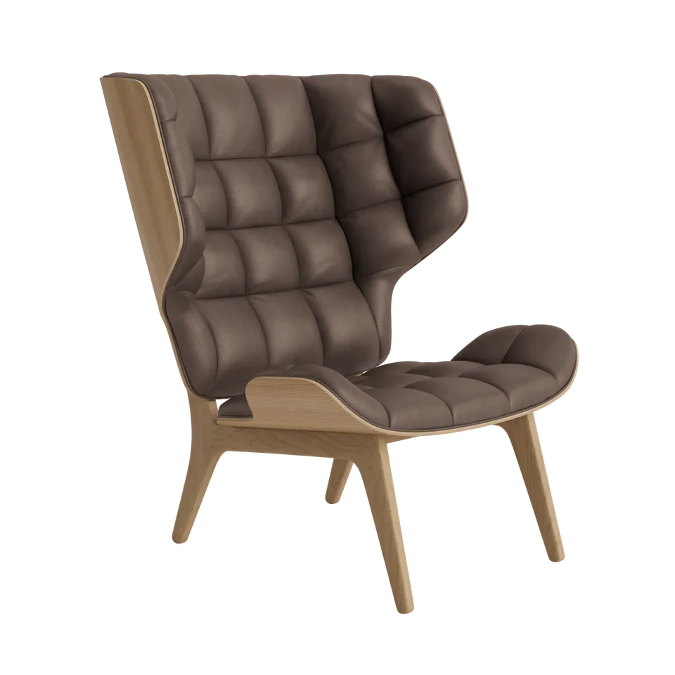 norr-11-mammoth-fauteuil-cuir-sand-ch-ne-noir image 1