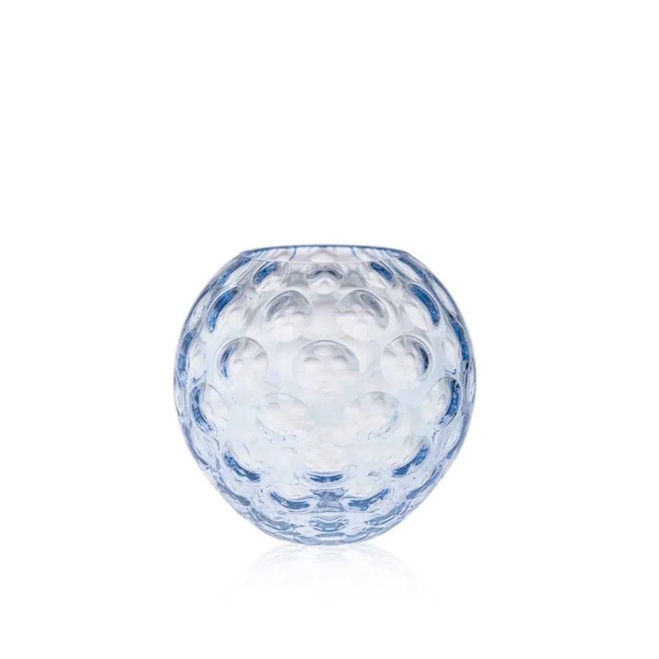 klimchi-kugel-vase-rond-bleu-clair-petit image 1