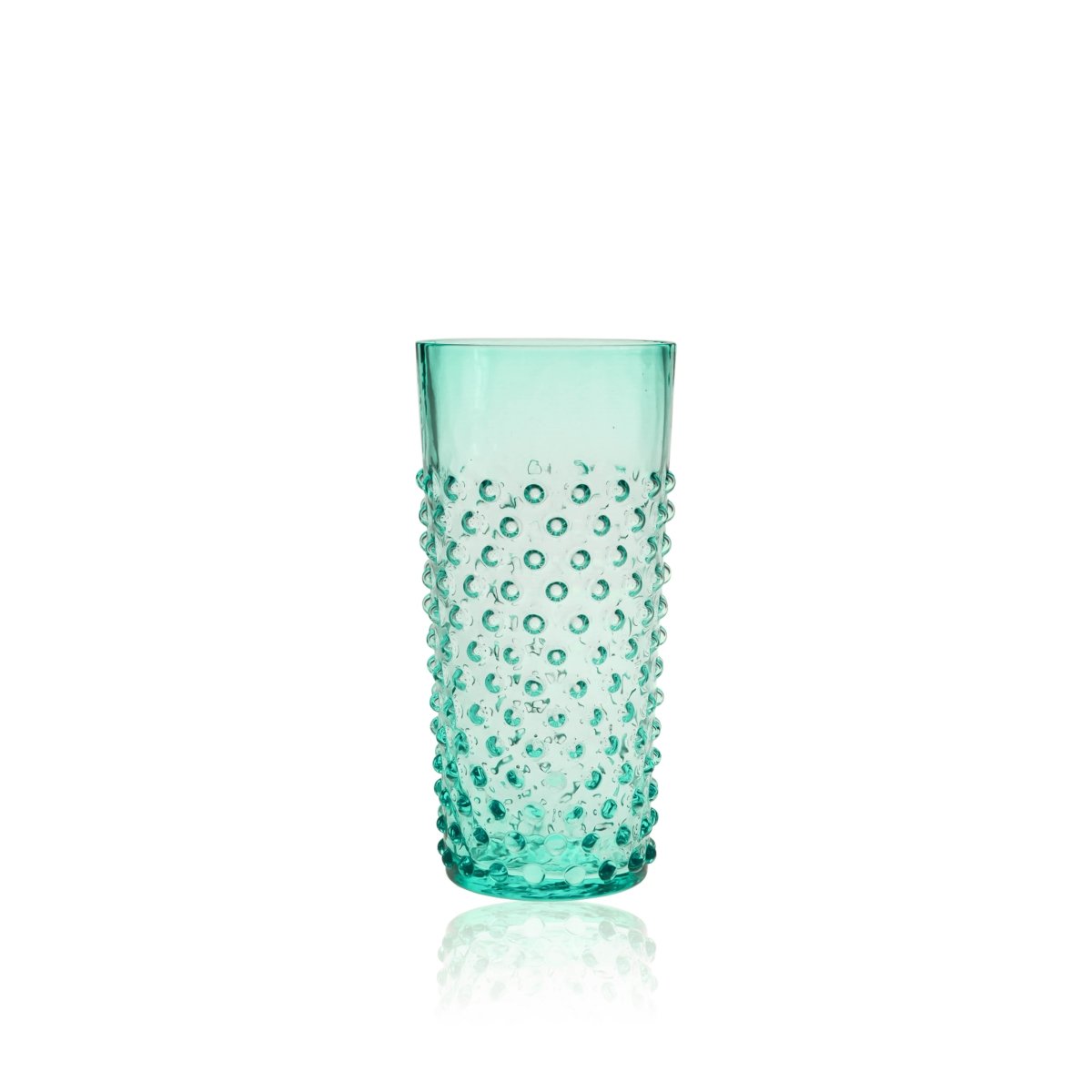 klimchi-hobnail-beryl-verre-haut-vert-meraude-400-ml-1-verre image 1