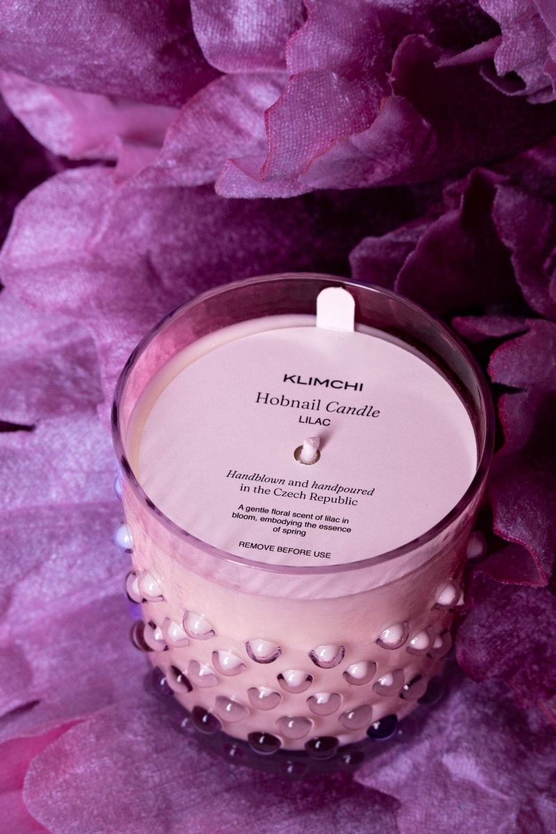 klimchi-hobnail-bougie-lilas-cire-soja image 4