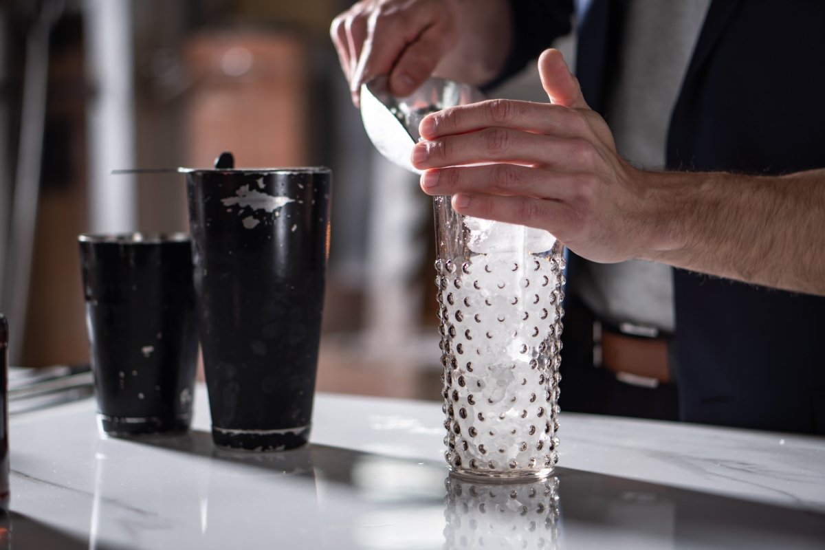 klimchi-hobnail-verre-haut-noir-fum-black-smoke image 2