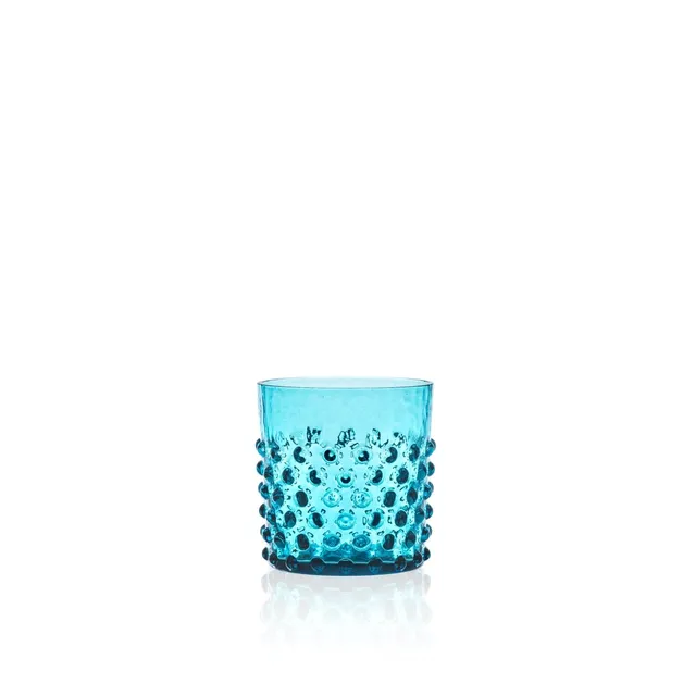 klimchi-hobnail-aquamarine-verre-whisky-150ml-unit image 1
