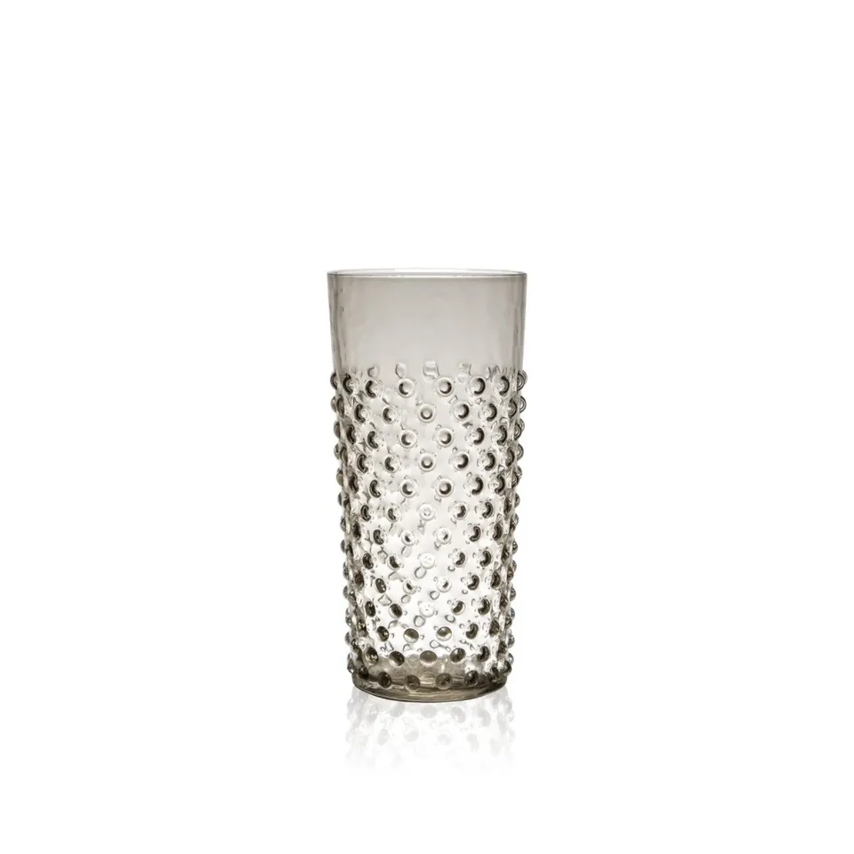 klimchi-hobnail-verre-haut-noir-fum-black-smoke image 1