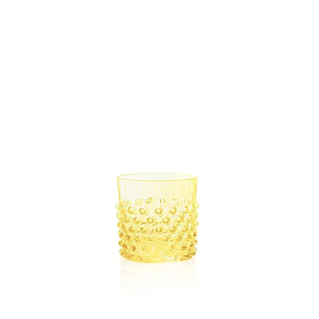 klimchi-hobnail-citrine-verre-whisky-150-ml image 1