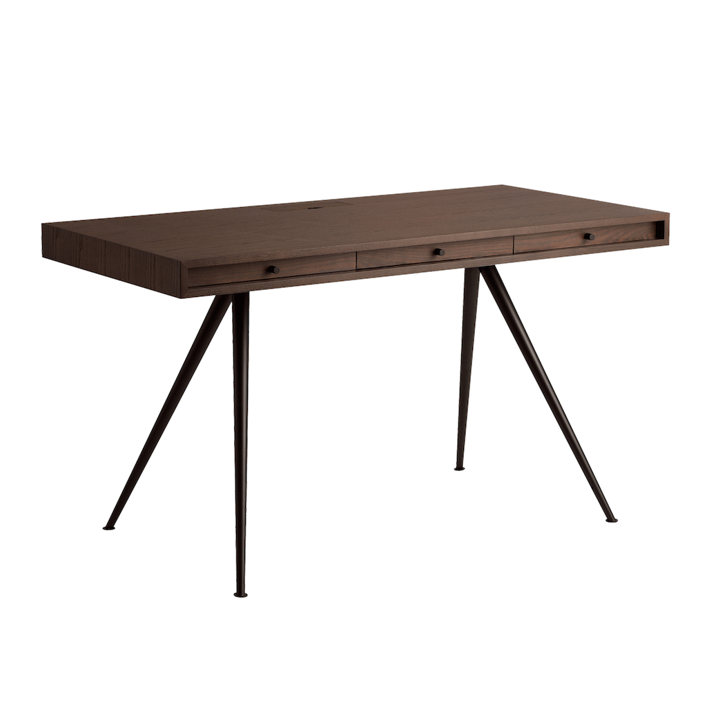 norr-11-jfk-home-desk-bureau-fr-ne-black-ash-3-tiroirs image 3