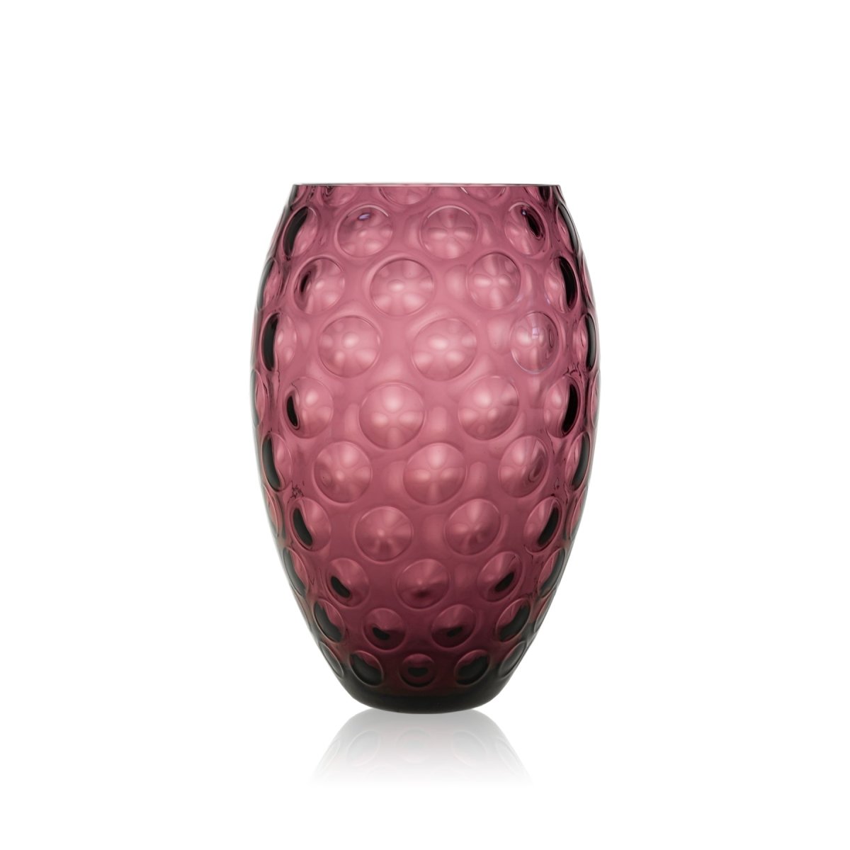 klimchi-kugel-violet-vase-ovale-en-verre image 1