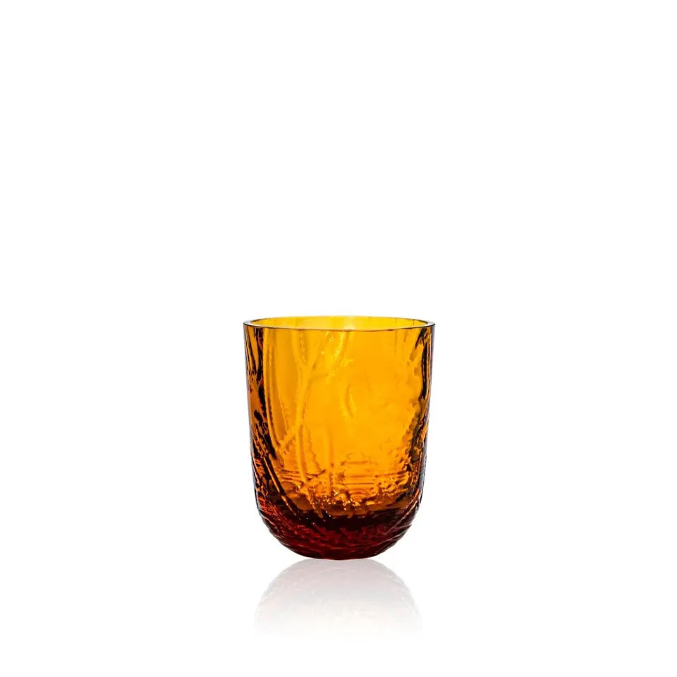 klimchi-crust-verre-tumbler-ambre-lot-de-2-verre-whisky image 1