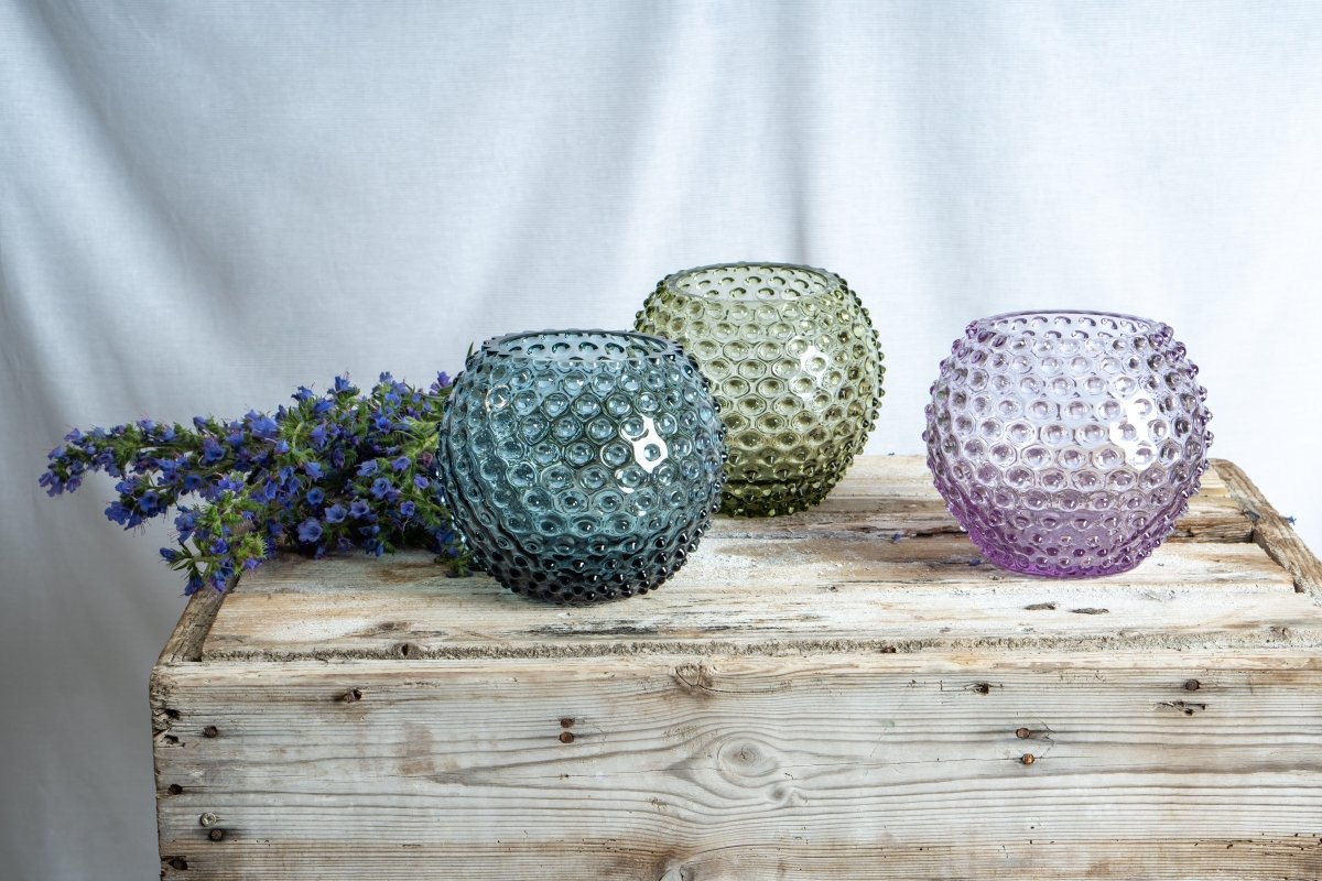 klimchi-hobnail-olive-vase-boule-vert-olive-petit image 3