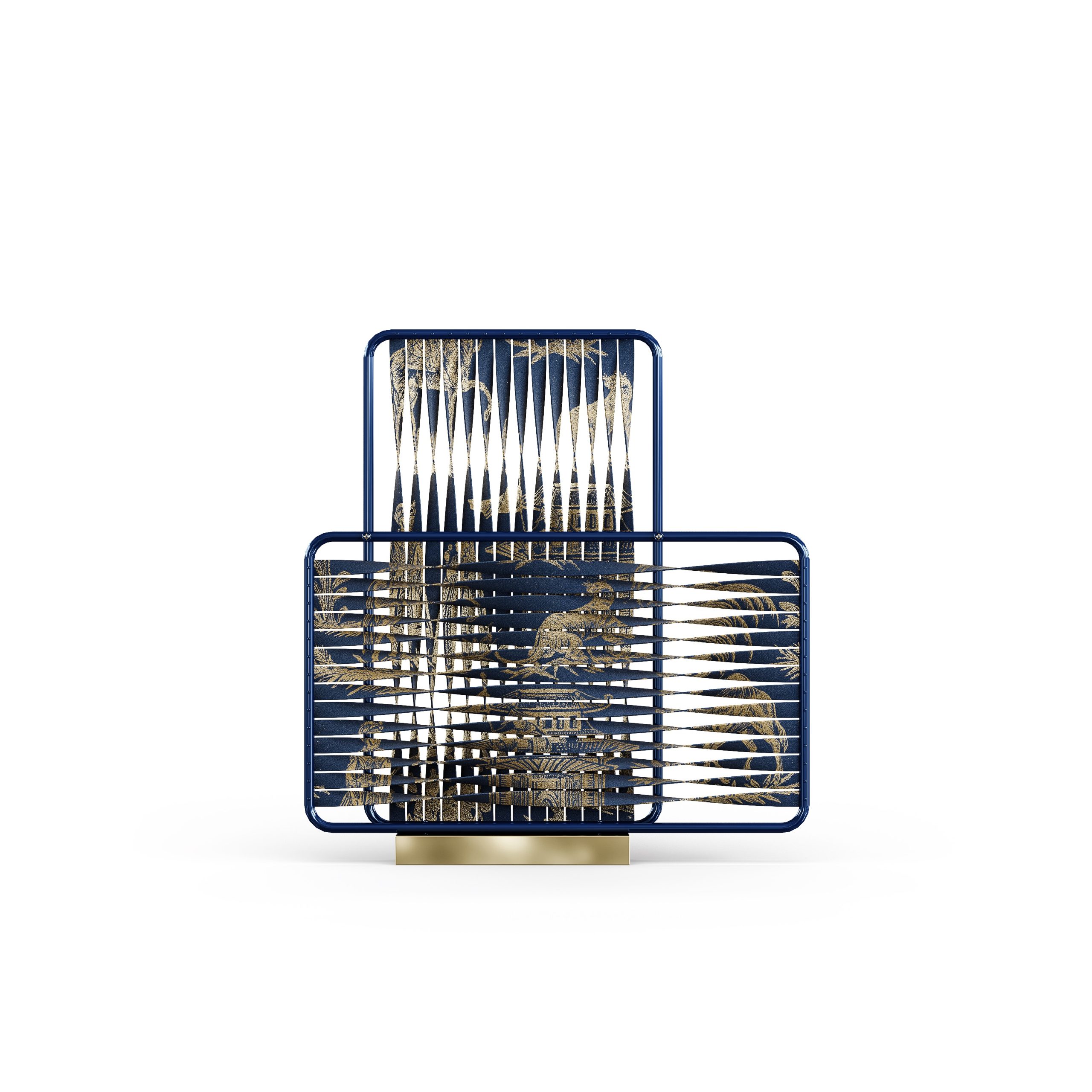 bablanc-harp-paravent-cran-d-coratif-salon image 1