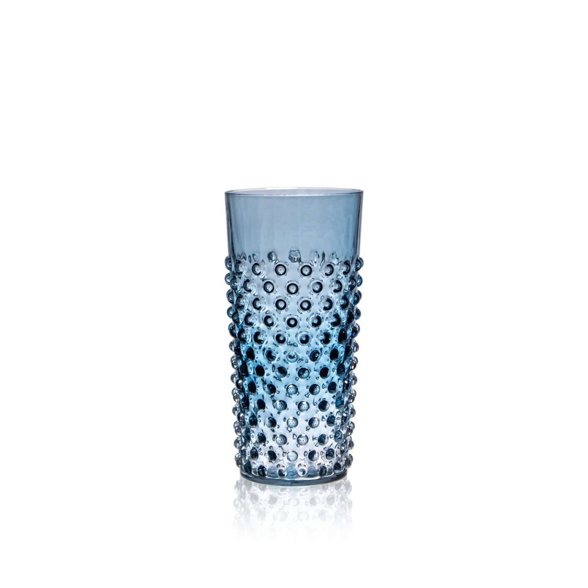 klimchi-hobnail-verre-haut-blue-smoke-seul image 1