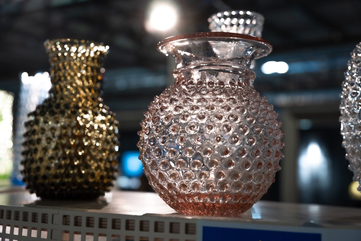 klimchi-hobnail-vase-col-rosaline-petit-verre image 7