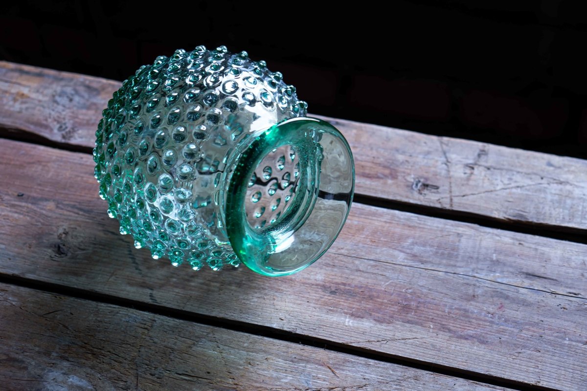klimchi-hobnail-beryl-vase-col-vert-petit-mod-le image 3