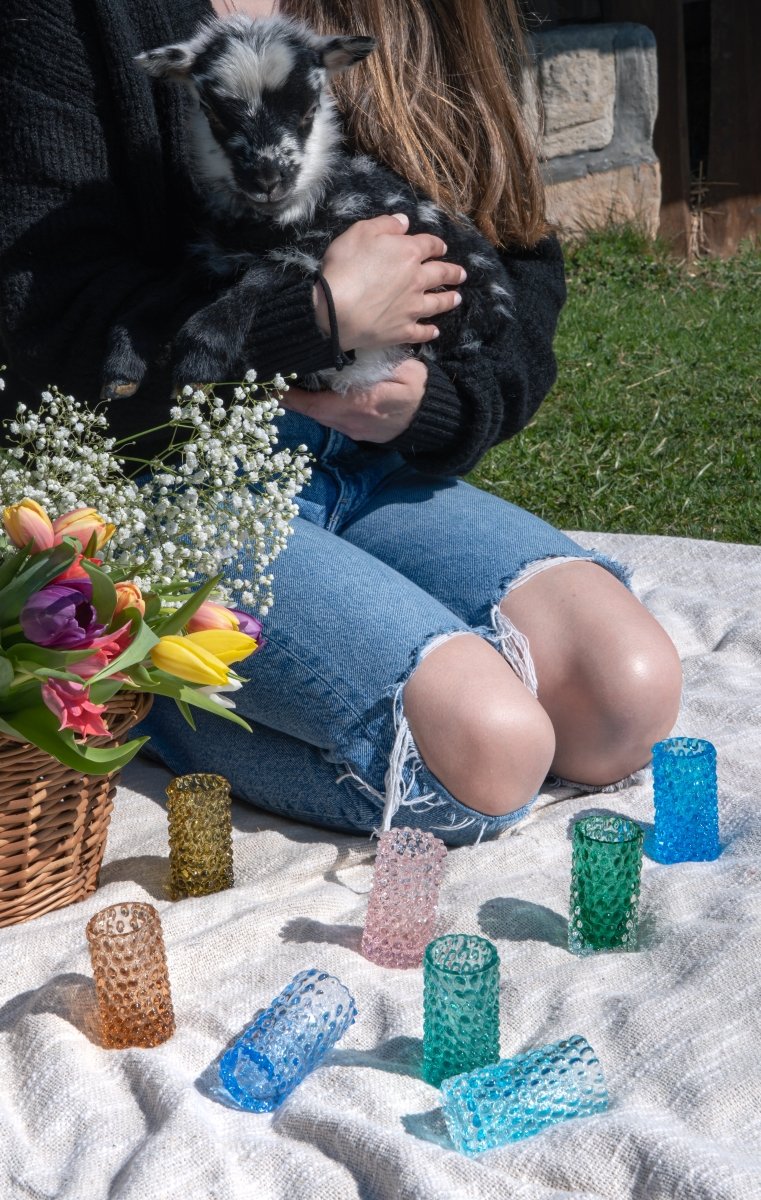 klimchi-hobnail-soliflore-azure-cristal-bleu image 3