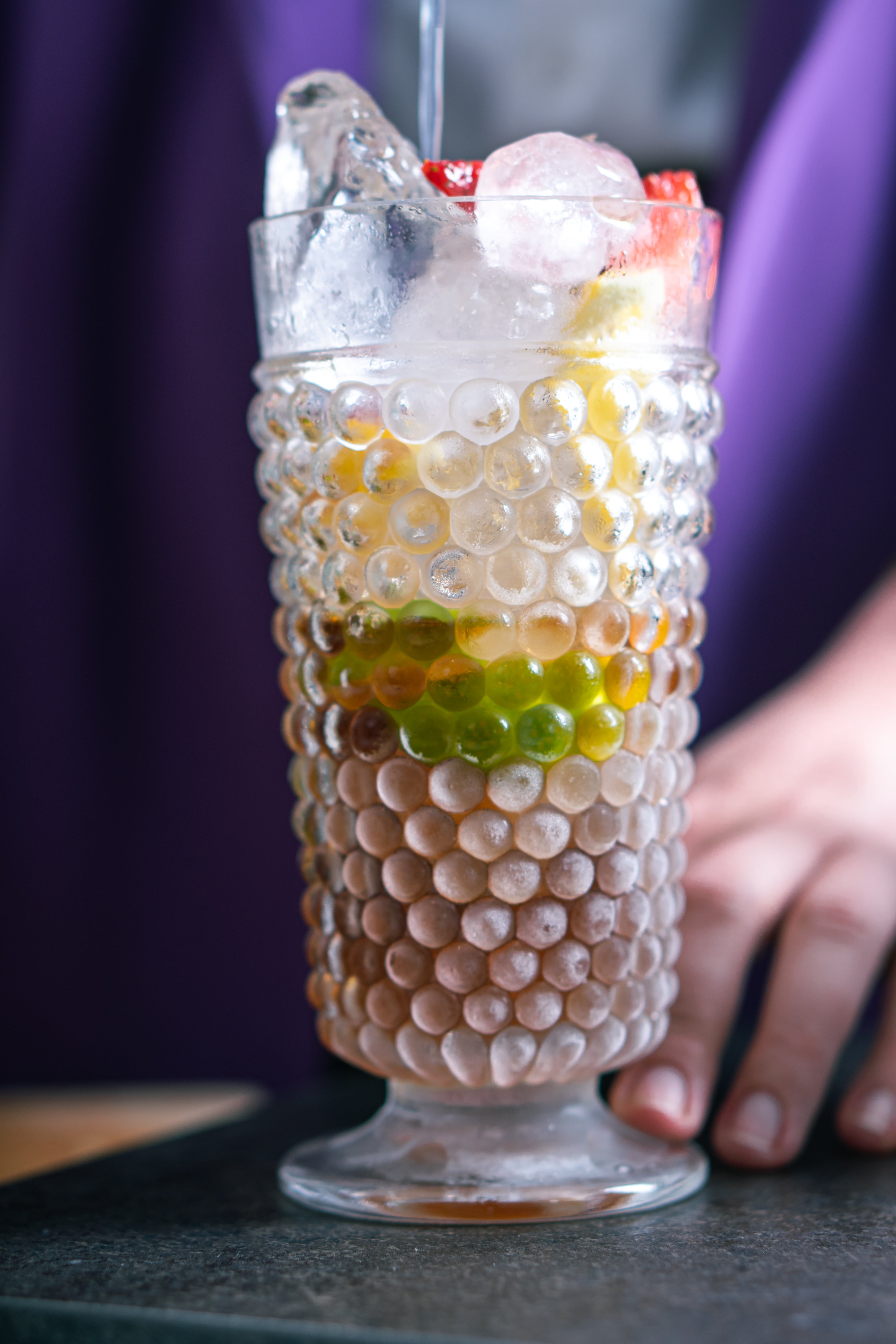 klimchi-hobnail-goblet-verres-cristal-300-ml-lot-2 image 8