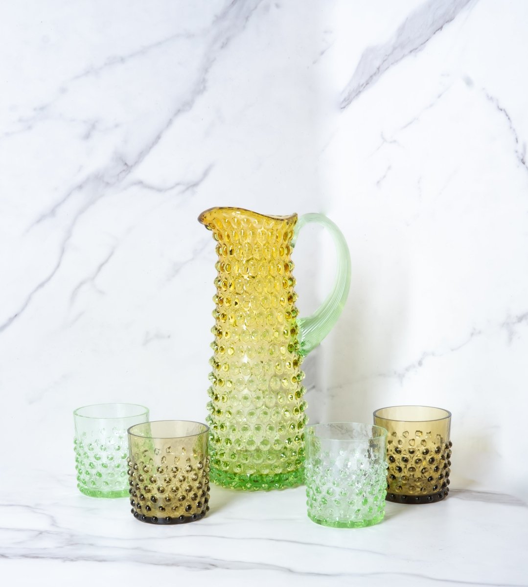 klimchi-hobnail-carafe-meadow-verres-whisky-en-verre image 2