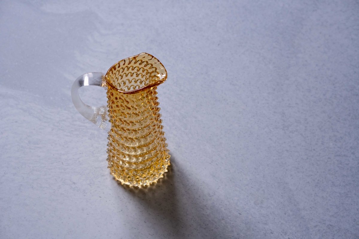 klimchi-hobnail-carafe-ambre-1-l-underlay-amber image 6