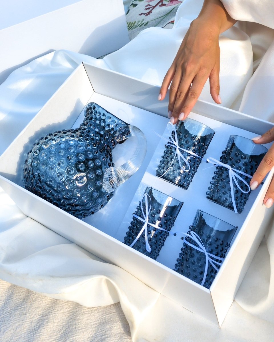 klimchi-hobnail-coffret-cadeau-carafe-verres-cristal image 5