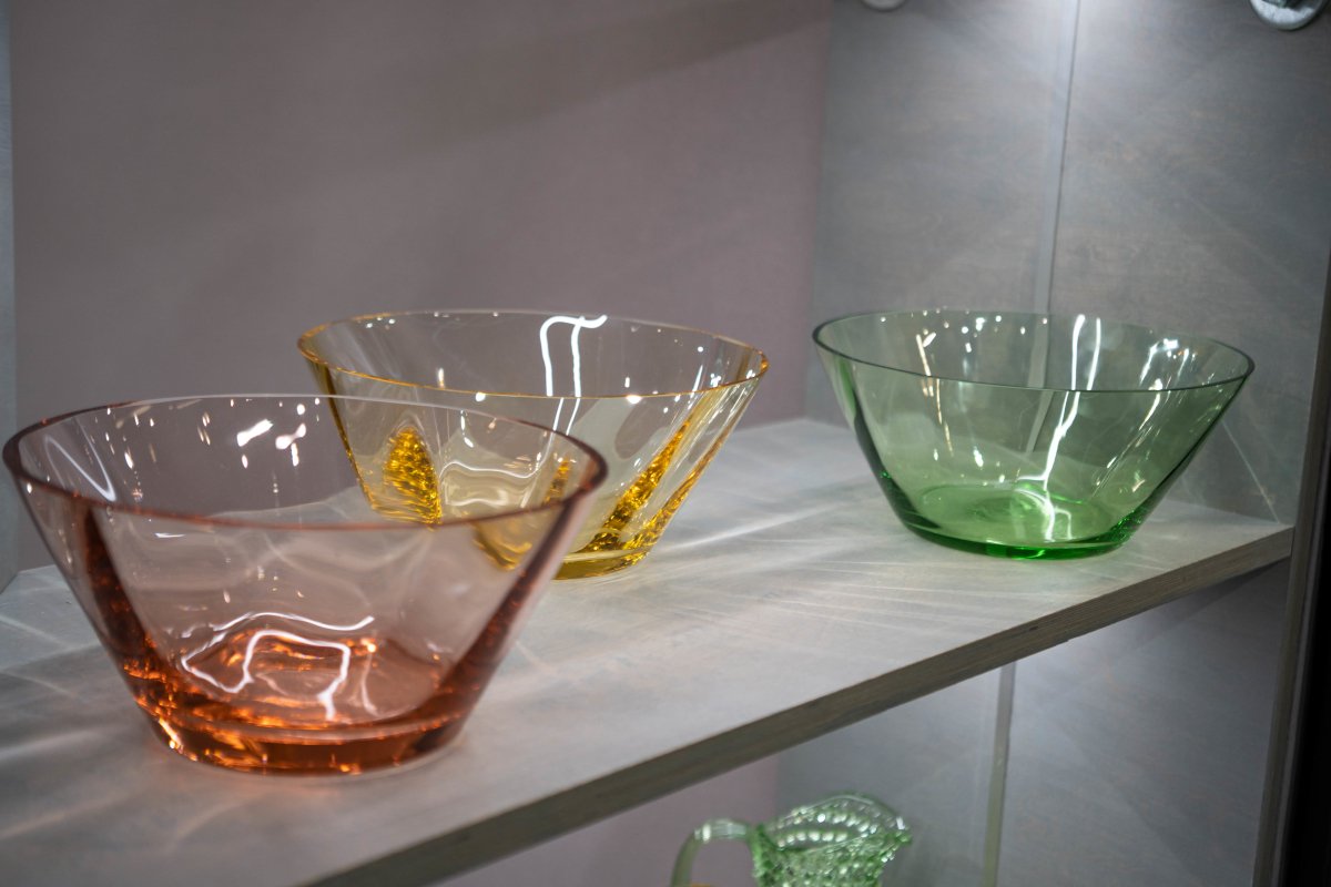 klimchi-marika-citrine-bol-en-verre-jaune-souffl-main image 2