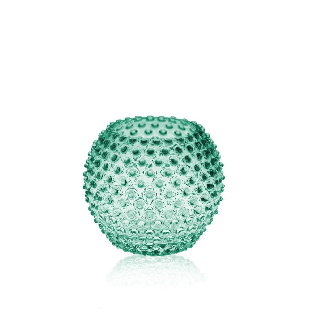 klimchi-hobnail-vase-rond-b-ryl-vert-cristal image 1