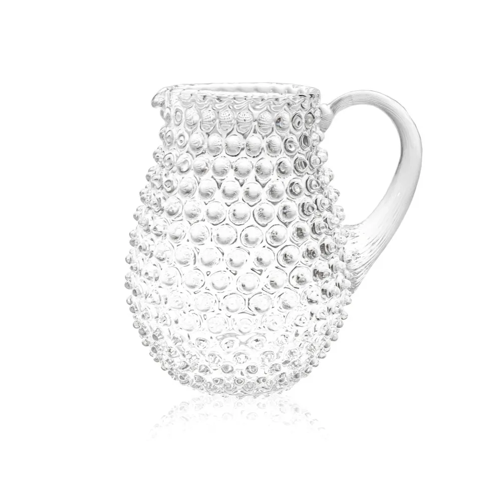 klimchi-hobnail-drop-jug-carafe-cristal-1-7-l image 1
