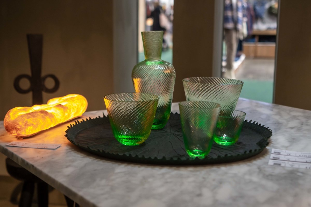 klimchi-linea-saladier-en-verre-vert-clair-centre-de-table image 3