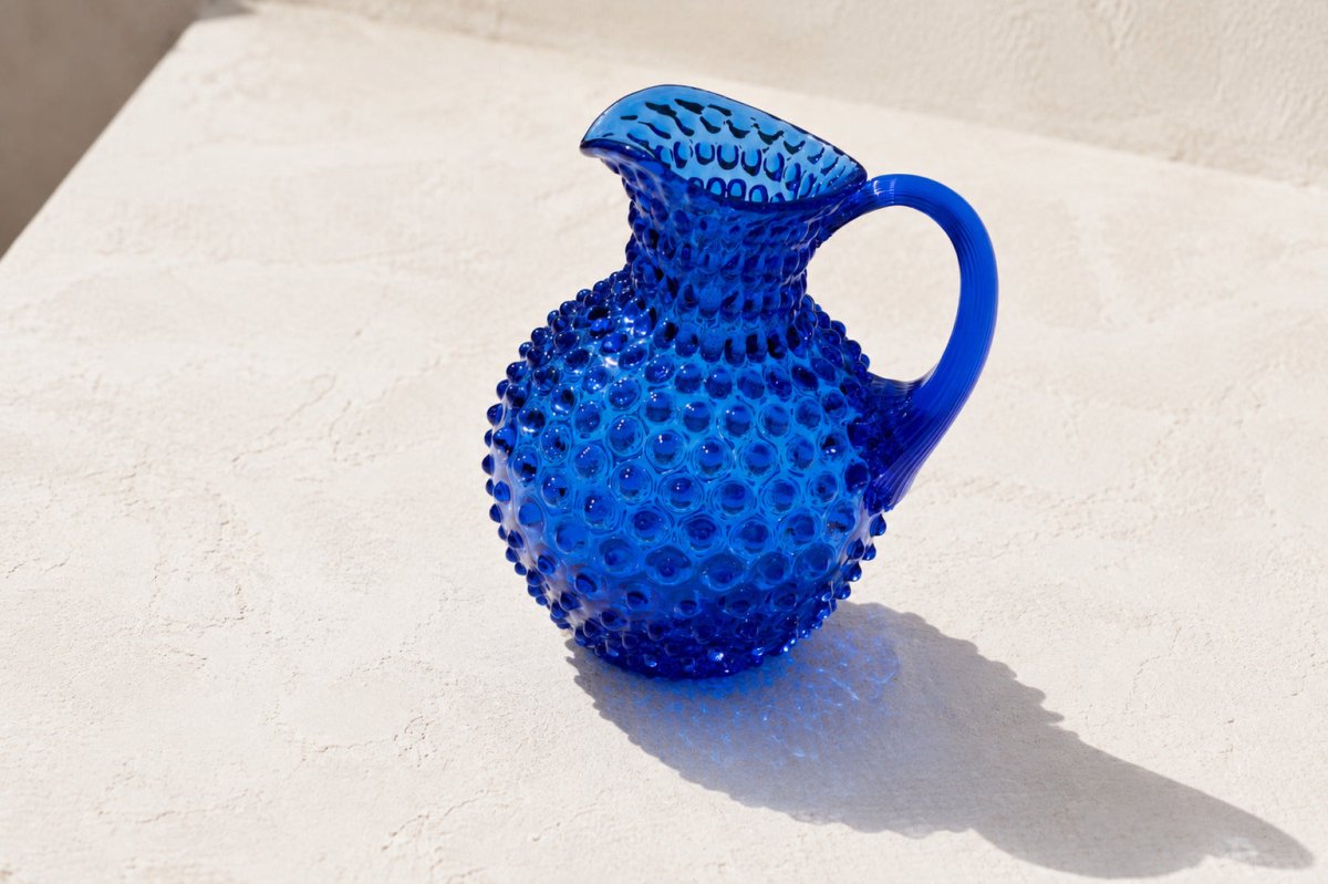 klimchi-hobnail-carafe-bleu-lectrique-dition-limit-e image 5