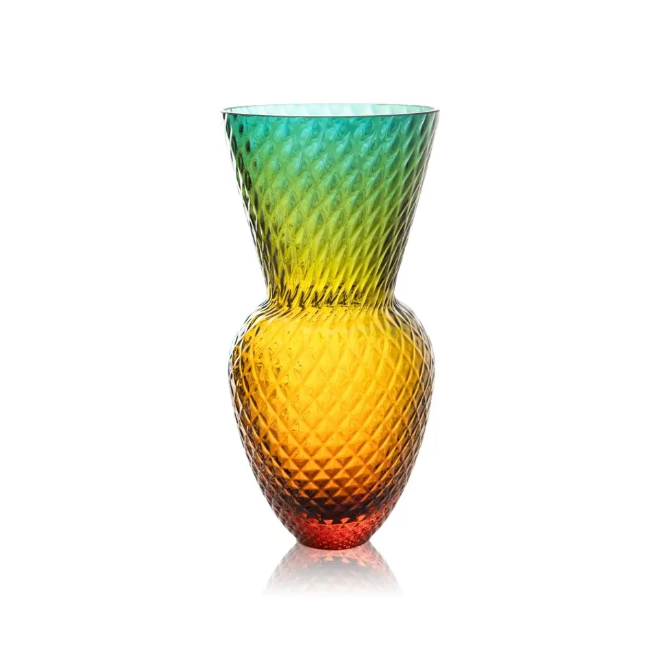 klimchi-drama-vase-aquamarine-medium-souffl-bouche image 1
