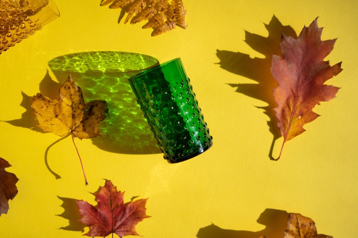 klimchi-hobnail-verre-vert-fonc-200-ml-l-unit image 4