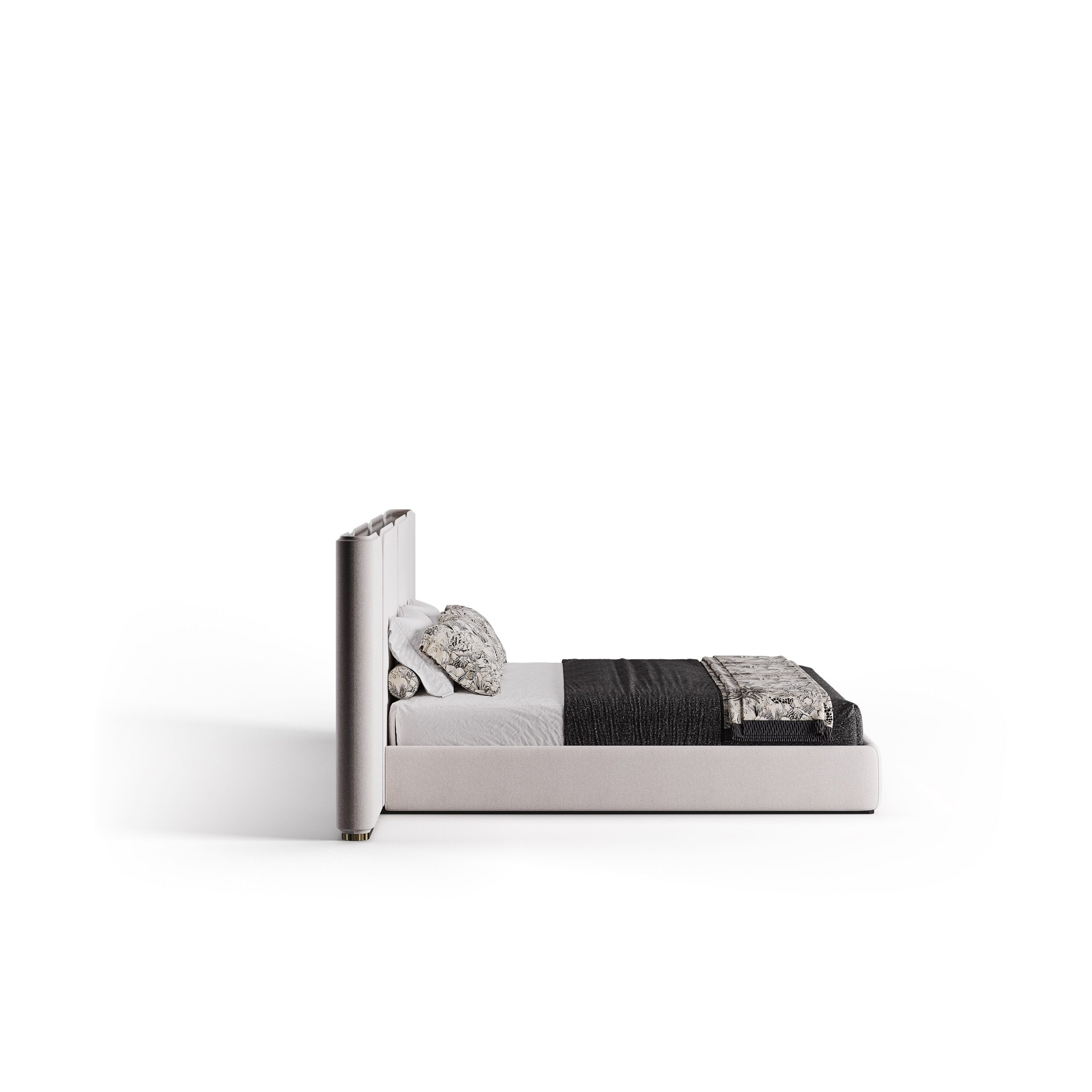 bablanc-bed-garde-lit-double-tissu-laiton-dor image 3