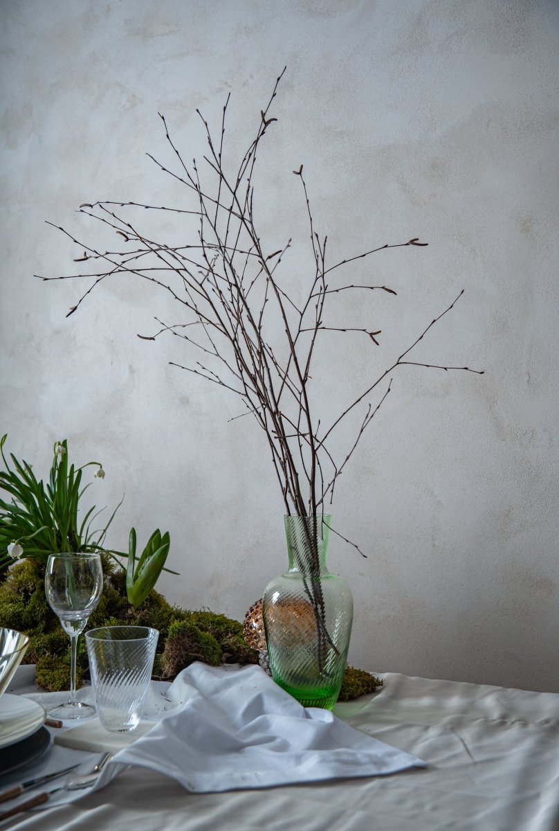 klimchi-linea-carafe-vert-clair-verre-artisanal image 6