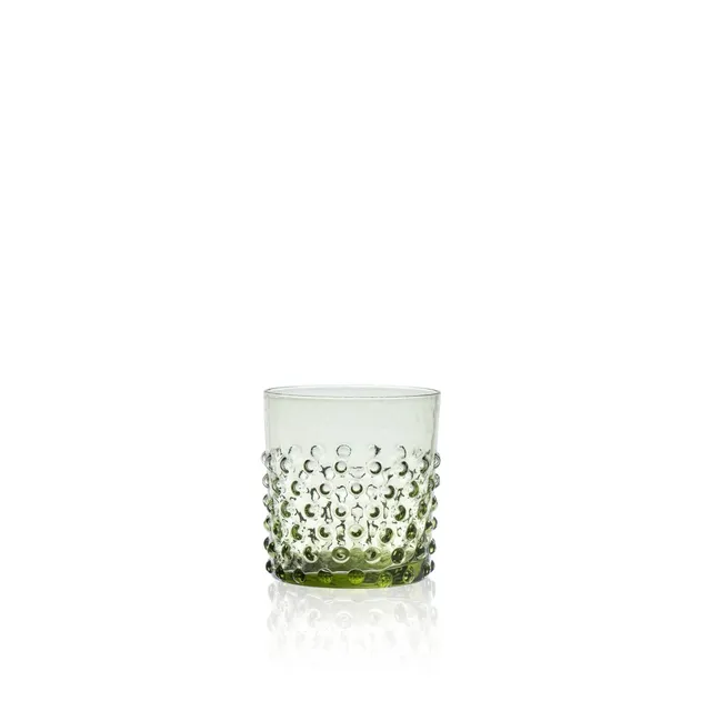 klimchi-hobnail-verre-whisky-olive-150-ml-l-unit image 1
