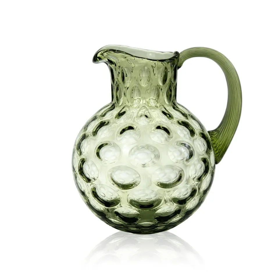klimchi-kugel-olive-carafe-en-verre-vert-2-l image 1
