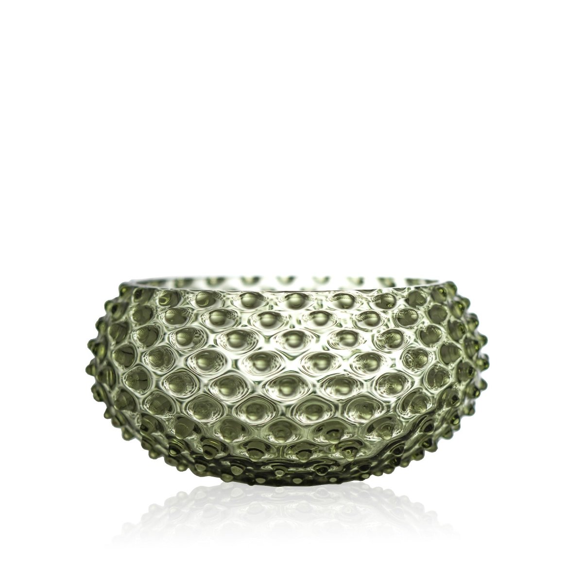 klimchi-hobnail-bol-vert-olive-en-cristal image 1