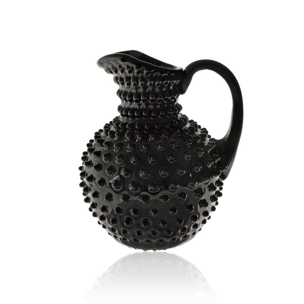 klimchi-hobnail-carafe-noire-2-l-cristal image 1