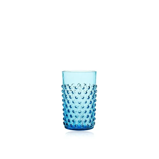 klimchi-hobnail-azure-verre-bleu-200-ml-1-pi-ce image 1