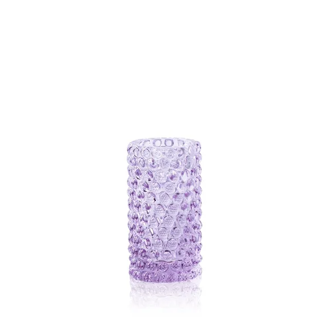 klimchi-hobnail-lilac-petit-vase-soliflore-cristal image 1