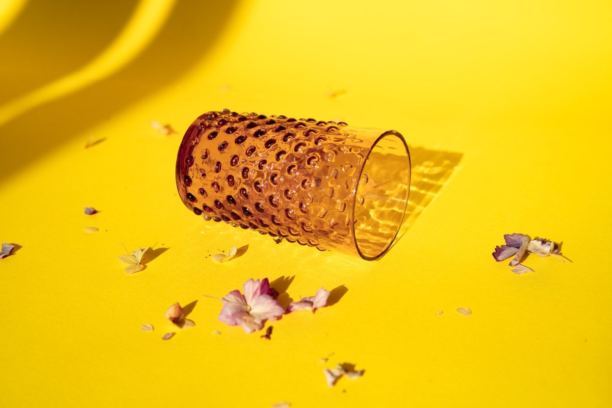 klimchi-hobnail-verre-violet-underlay-200-ml image 3