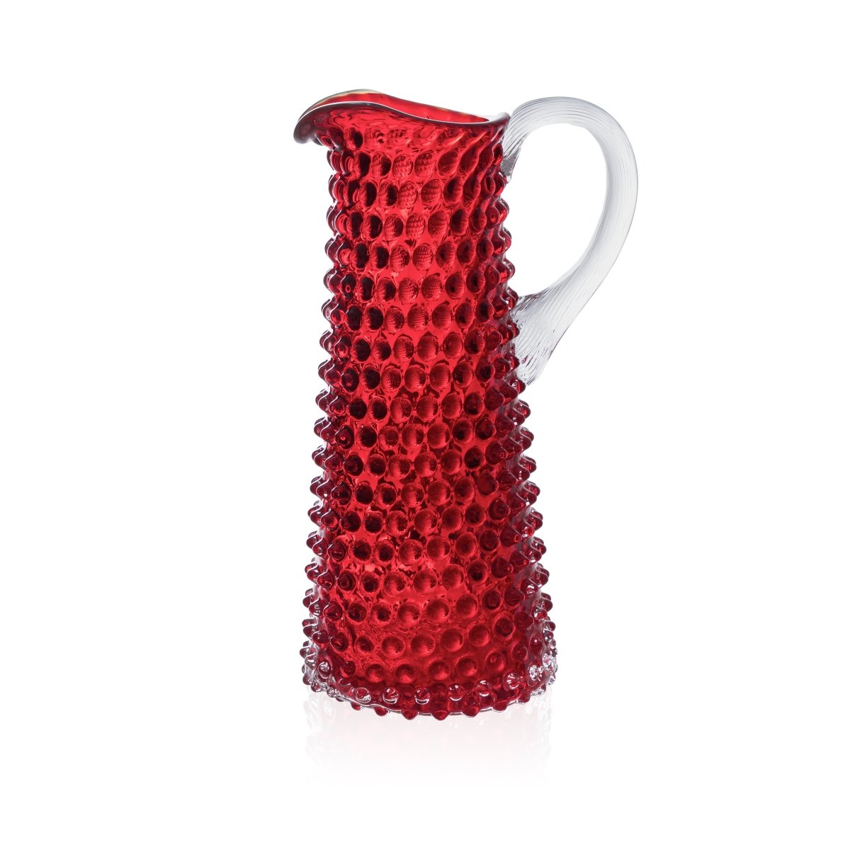 klimchi-hobnail-underlay-garnet-pichet-verre-1l-grenat image 1